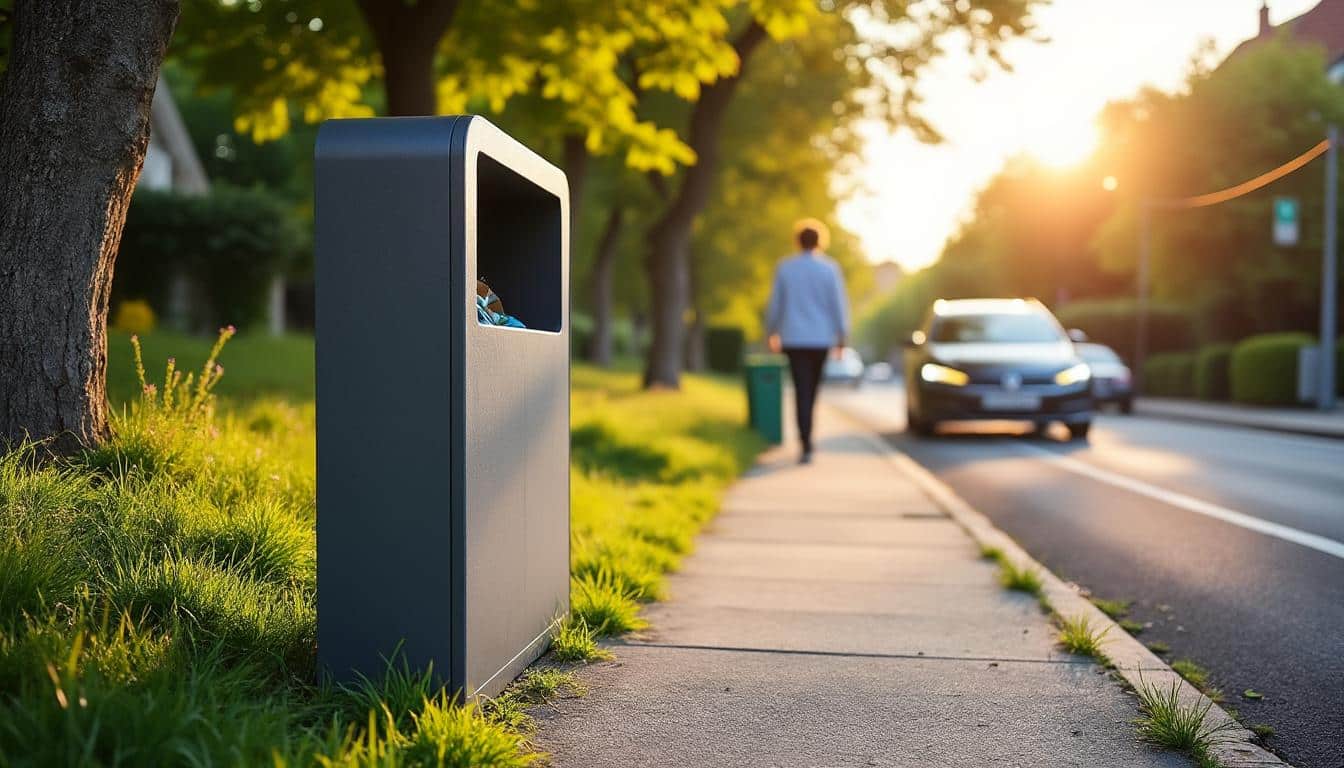 Illustration: Les principaux avantages du conteneur semi enterré pour la gestion des déchets