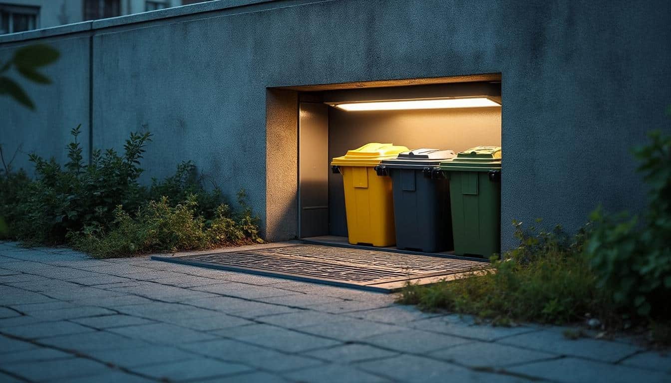 Conteneur semi enterré : solution efficace et écologique pour déchets