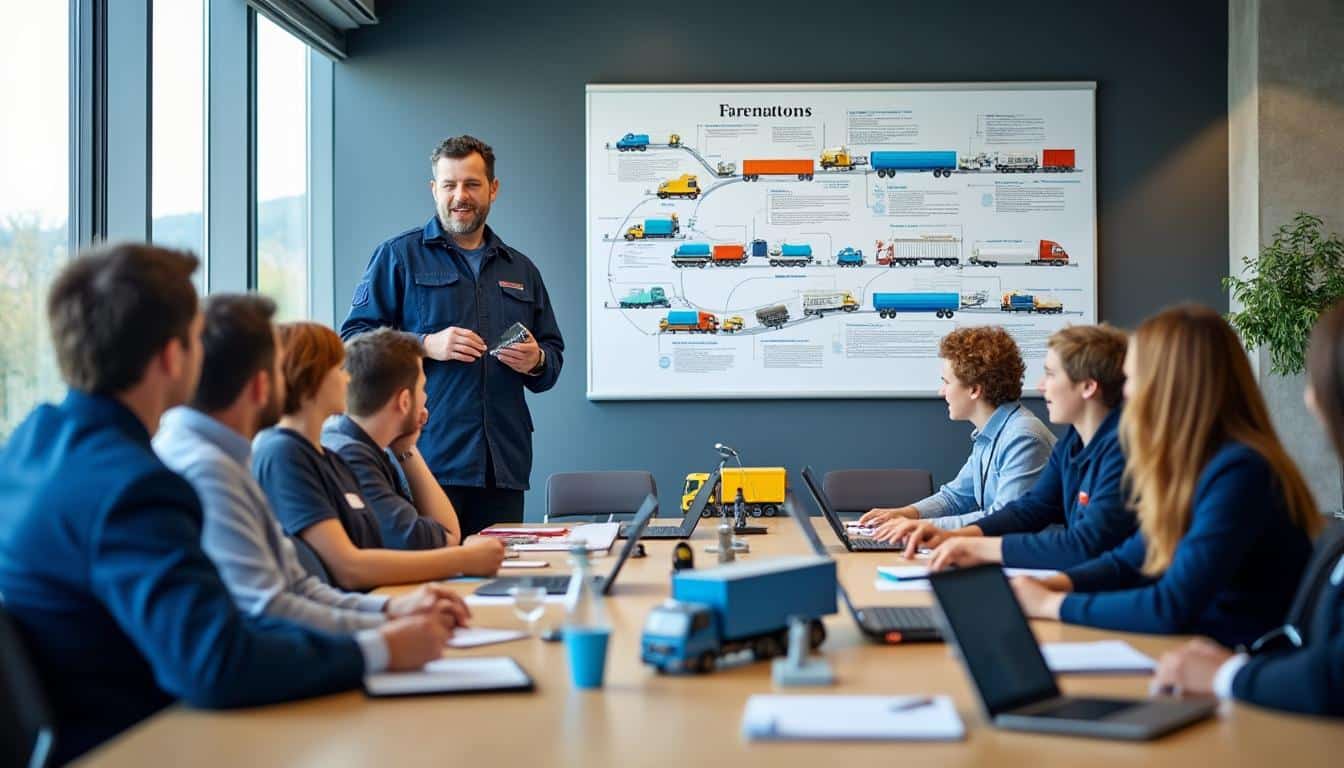 Illustration: Comprendre les niveaux et types de formation en logistique et transport