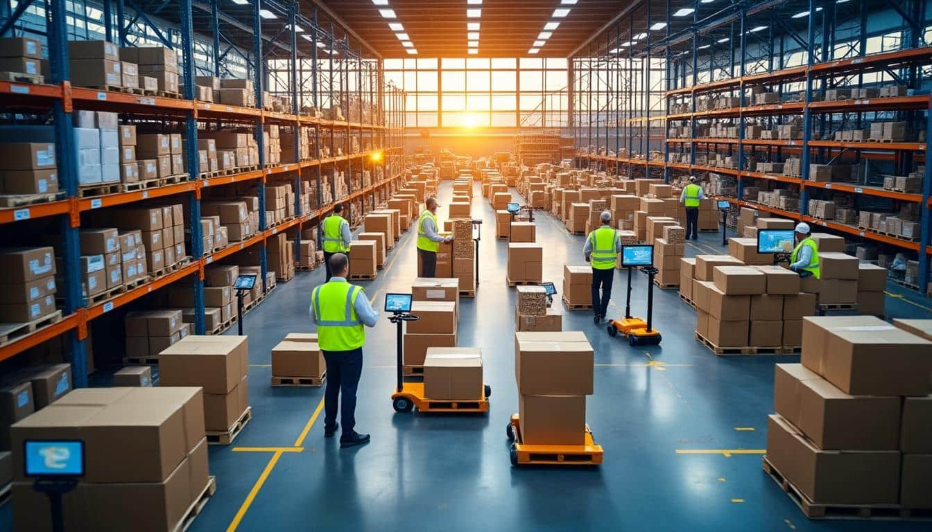 Illustration: Comprendre le fonctionnement des flux dans la logistique d’entreprise