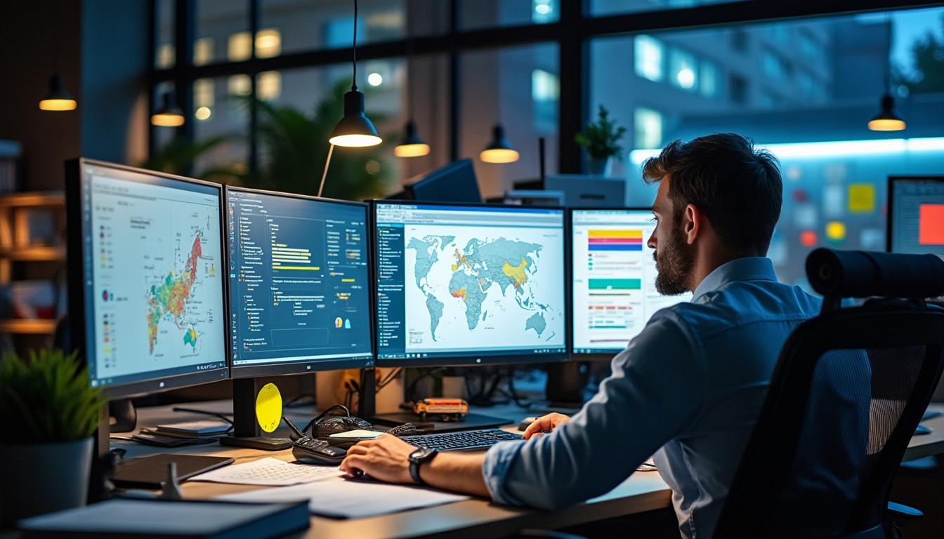 Illustration: Comprendre les rôles clés dans la gestion administrative du transport et de la logistique