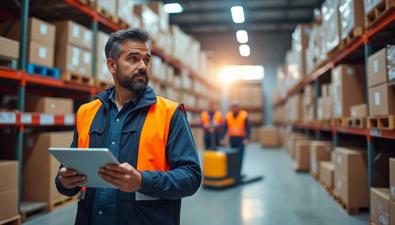 Illustration: Quel est le rôle précis du gestionnaire de stock dans la logistique ?