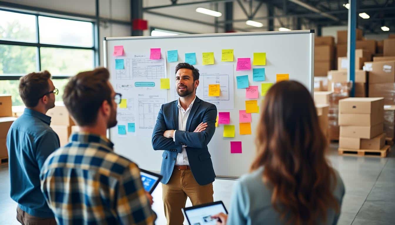 Illustration: Comprendre le rôle essentiel du management de la transition en logistique