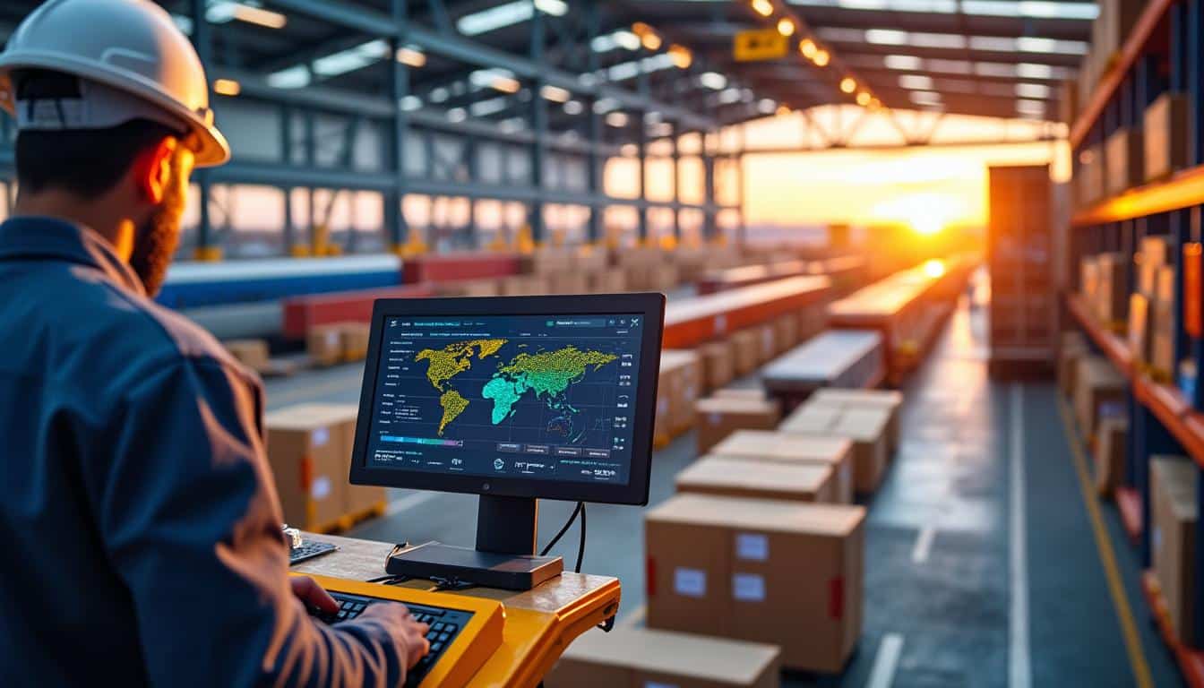 Illustration: Comprendre la visibilité dans la chaîne logistique multimodale : définition et enjeux essentiels