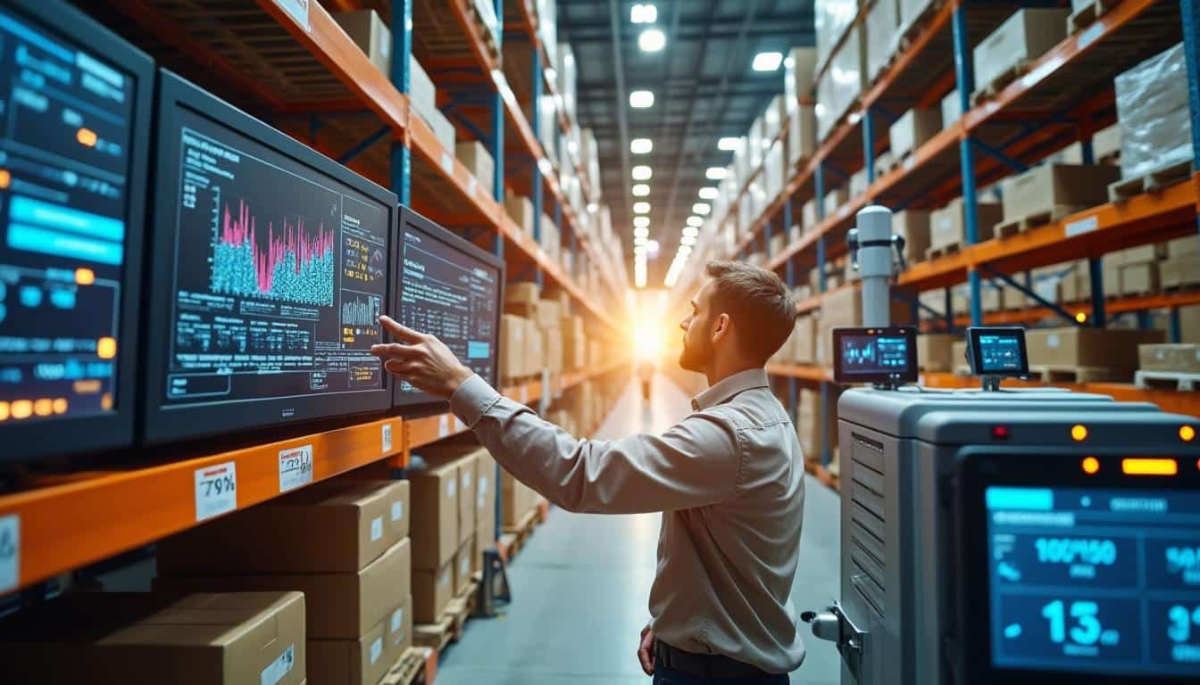 Illustration: Comment fonctionne techniquement un logiciel WCS dans un entrepôt moderne ?