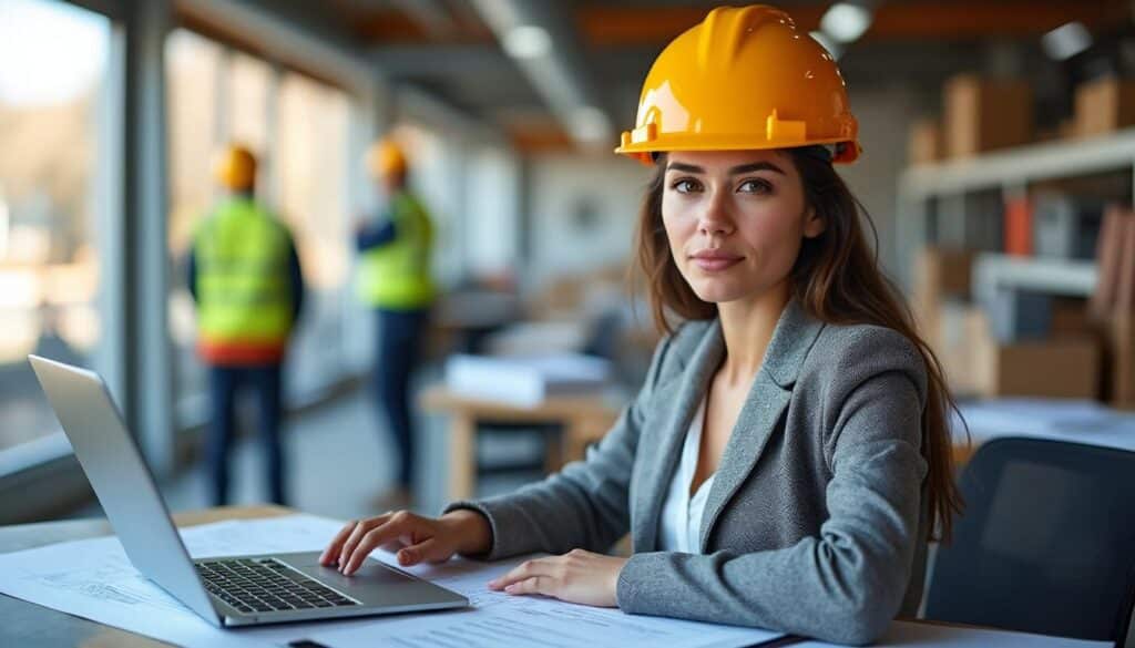 Assistante administrative dans le BTP : rôle, compétences et missions clés