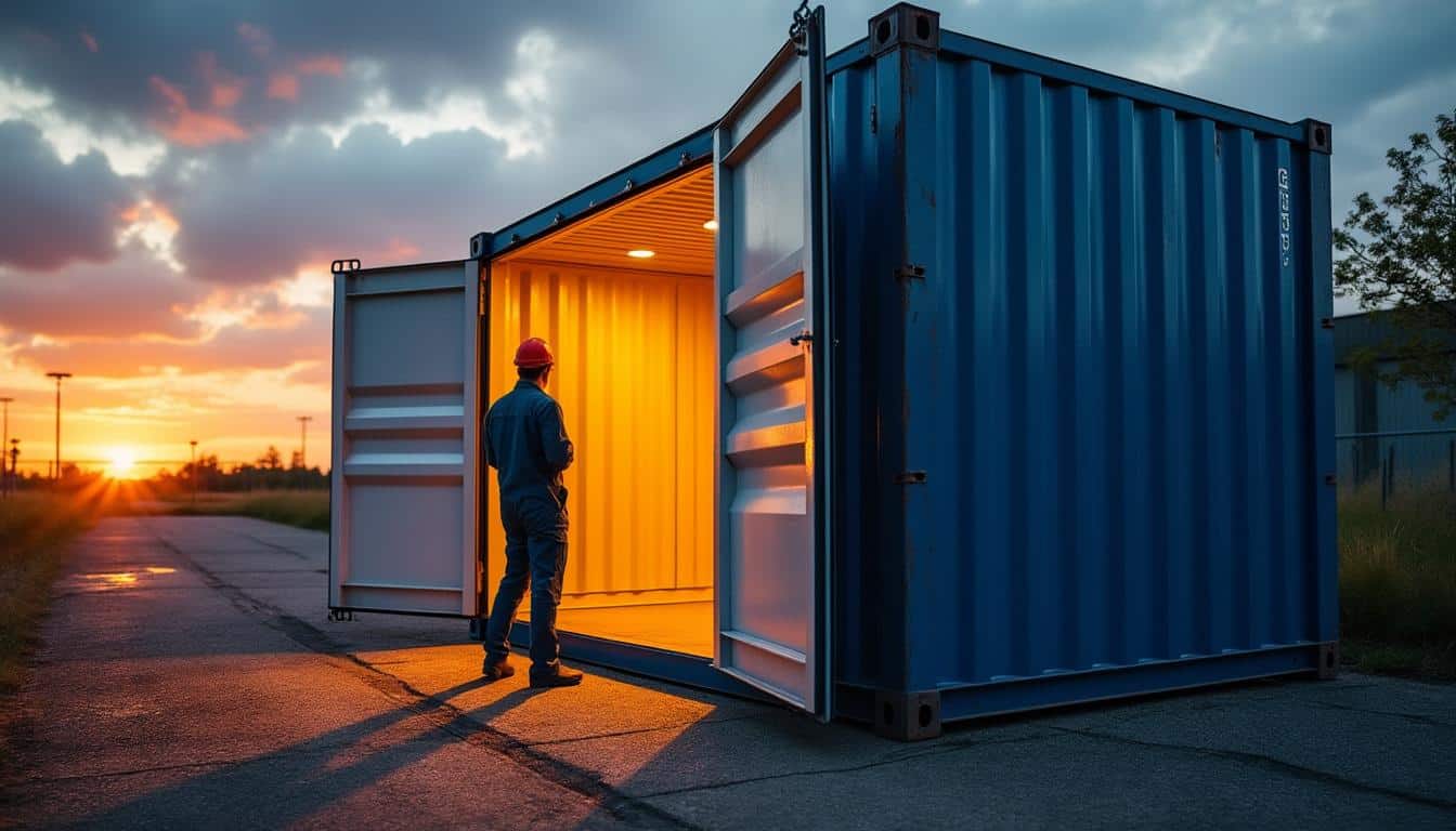Illustration: Comprendre le container de 20 pieds : définition et usages polyvalents