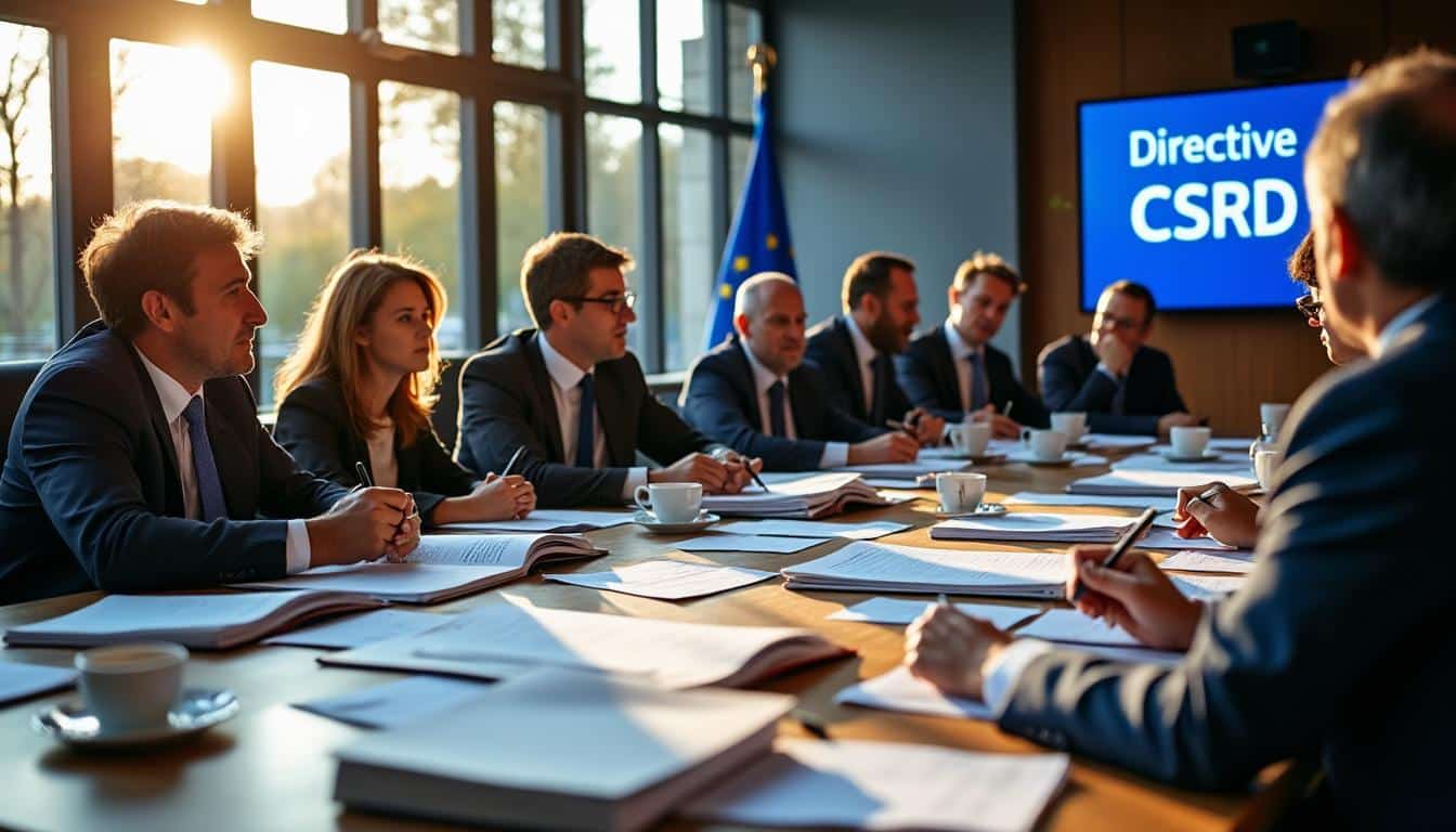 Illustration: Comprendre la directive CSRD : cadre légal et dernières évolutions