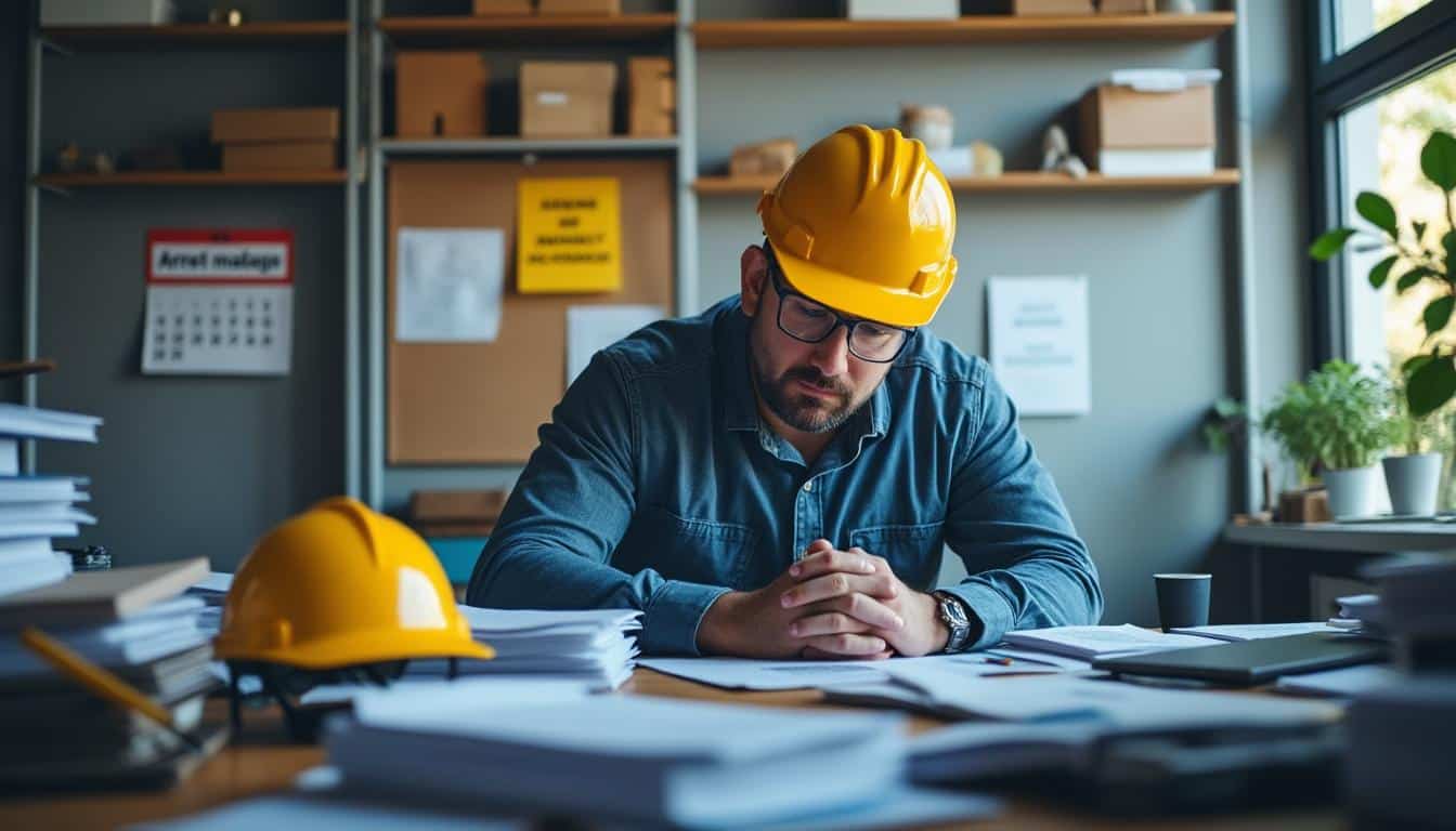 Illustration: Comprendre le cadre légal des arrêts maladie longs dans le secteur du BTP