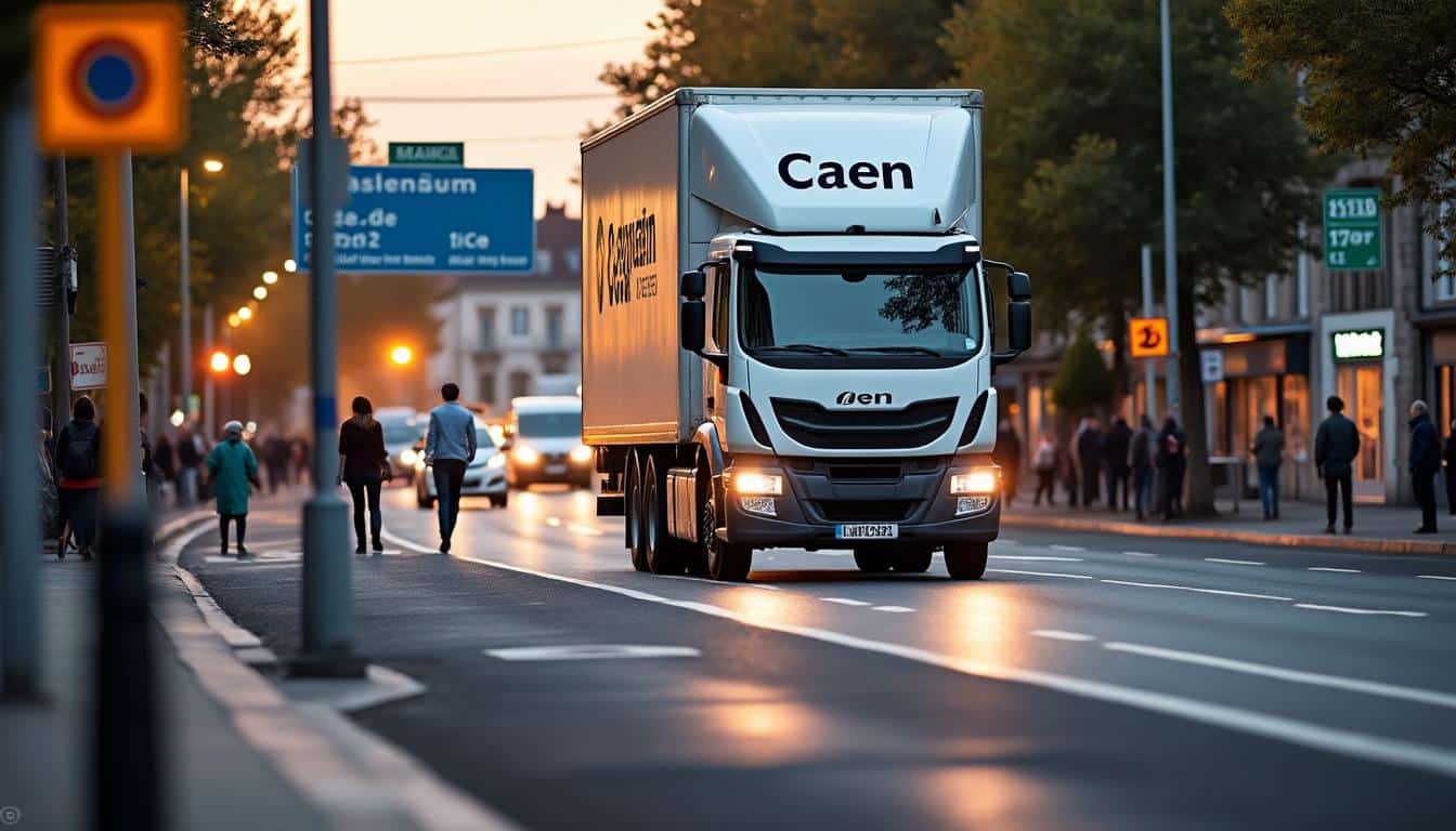 Illustration: Pourquoi choisir un transport routier local à Caen pour votre entreprise ?