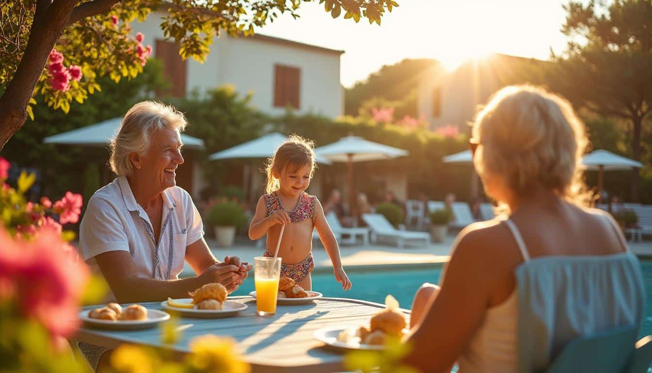 Illustration: Un aperçu complet du village club de la Font des Horts