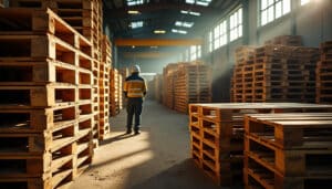 Palettes gerbées : optimiser stockage et manutention en toute sécurité
