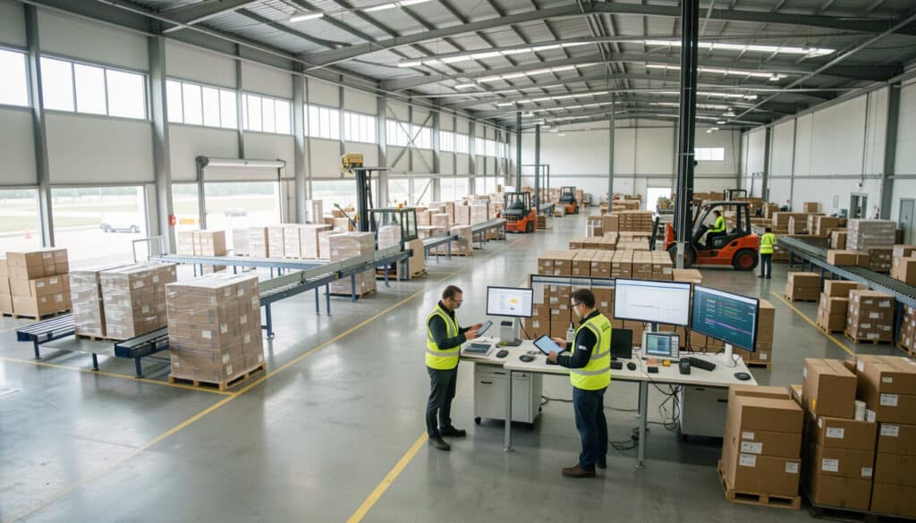Hub logistique : rôle, fonctionnement et avantages