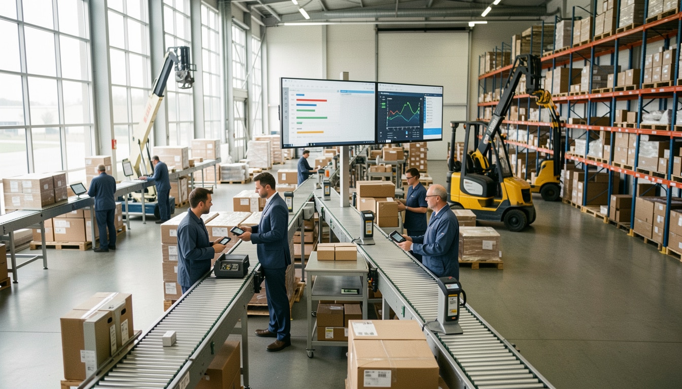 Logistique intégrée et pilotage fluide des flux