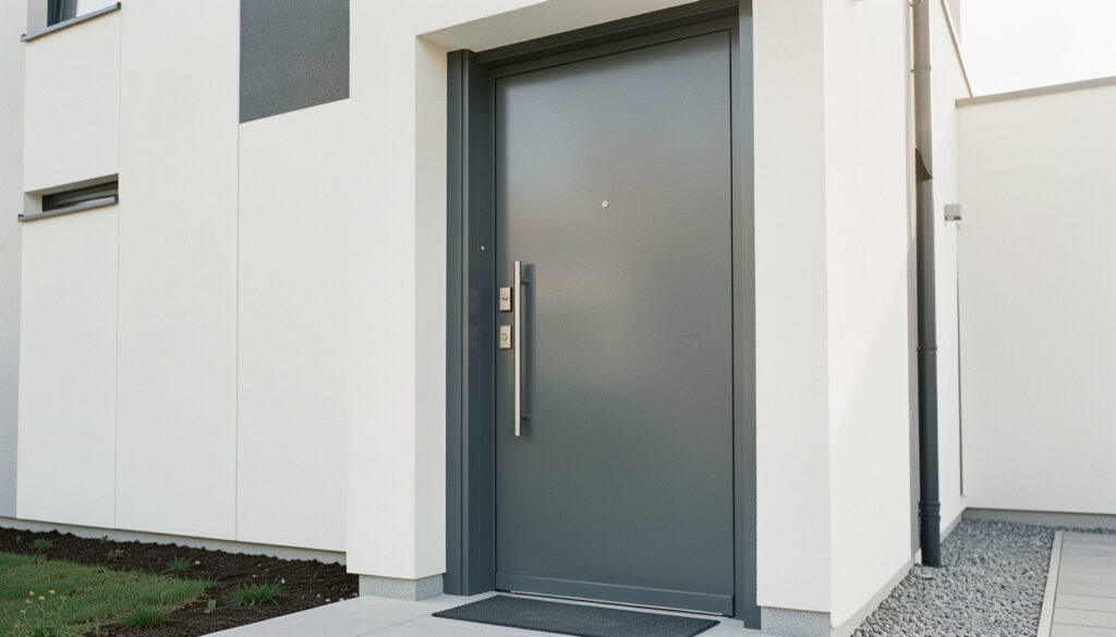 Porte en acier extérieure : sécurité, isolation, choix