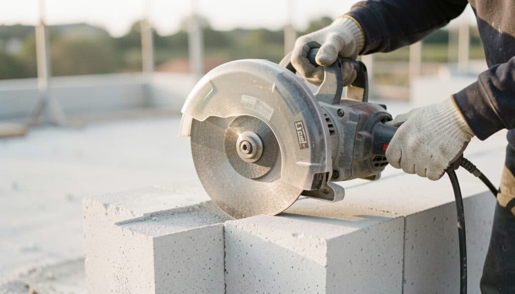 Quel disque de meuleuse choisir pour couper le béton