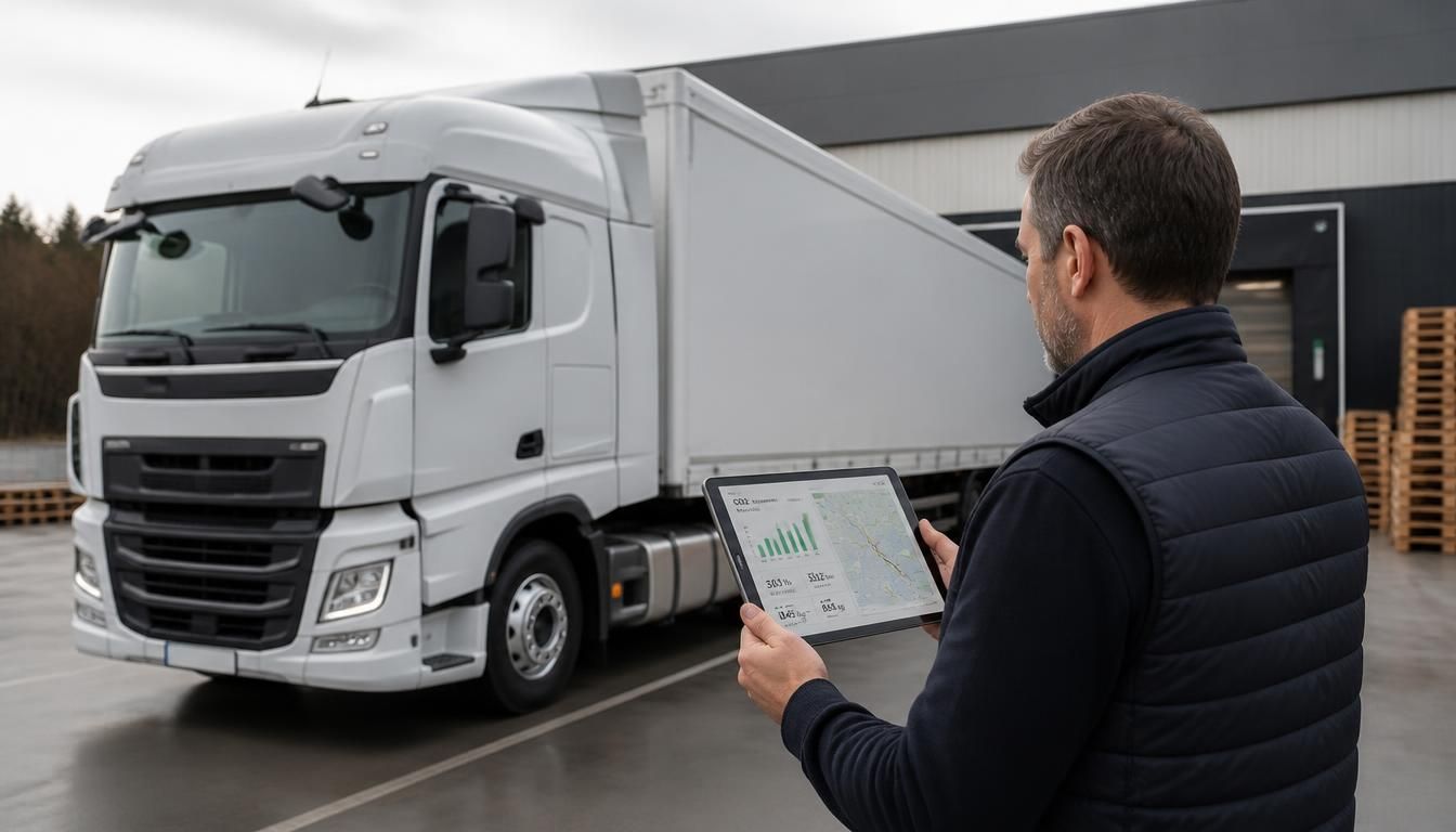 Calculateur de CO2 pour le transport routier